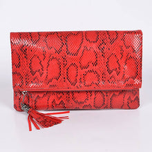 Load image into Gallery viewer, Leopard Print Camo Clutch
