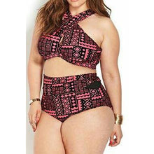 Load image into Gallery viewer, Aztec Swimsuit - Kurvacious Boutique
