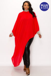 Red Glam Tunic