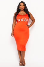 Load image into Gallery viewer, Vogue Tank Dress
