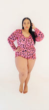 Load image into Gallery viewer, Hot Pink Leopard Romper
