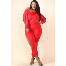 Load image into Gallery viewer, Zippered Jumpsuit - Kurvacious Boutique
