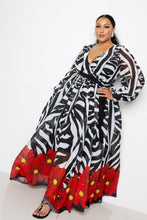Load image into Gallery viewer, Zebra Maxi Dress
