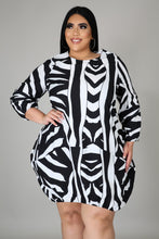 Load image into Gallery viewer, Zebra Bubble Dress

